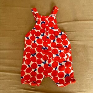 HANNA ANDERSSON | Tomato Muslin Jumpsuit (size 3T)